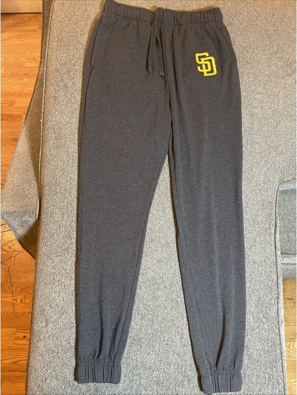 Men's Fanatics San Diego Padres Gray Action Jogger Pants Sz Medium